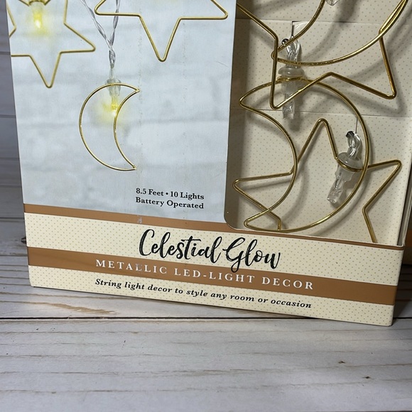 Mercury Innovations Celestial Glow Moon Star LED String Lights NEW (2 Boxes) - Picture 2 of 5
